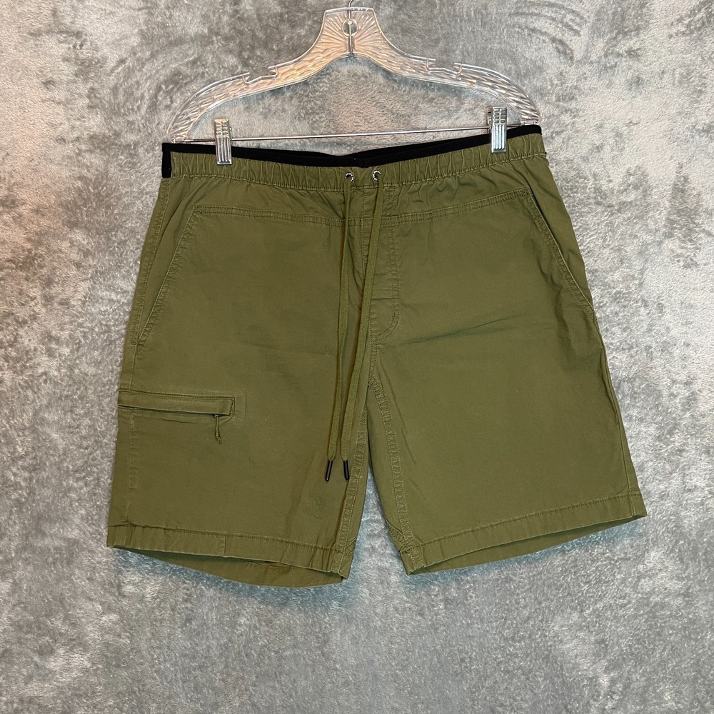 Duluth Mens Canyoneer Pull-On 9" Shorts 36 Outdoor Athletic Casual Pull On Cargo